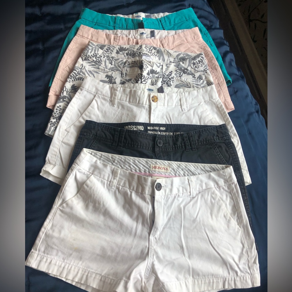 6 pairs of shorts